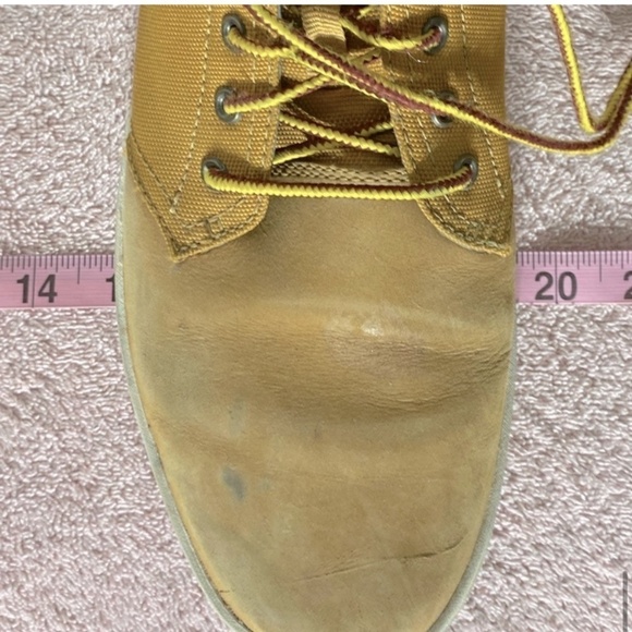 Timberland Tan Lace Up Davis Square Shoes 9.5 main image 6